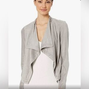Grey Suede BB Dakota Moto Jacket